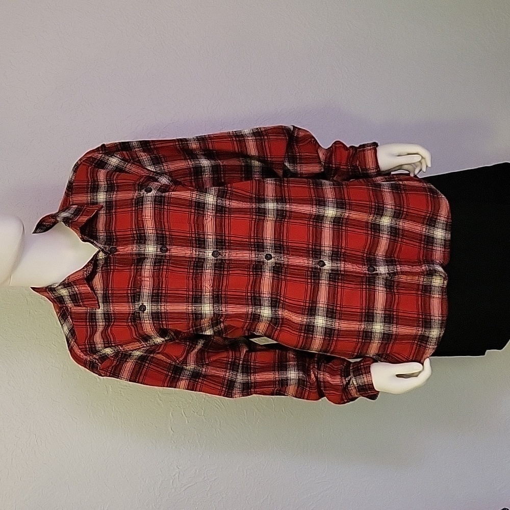 American Eagle Button Down Oversized Slouchy Prep… - image 3
